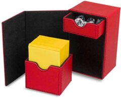 BCW Deck Vault LX - 80 Red